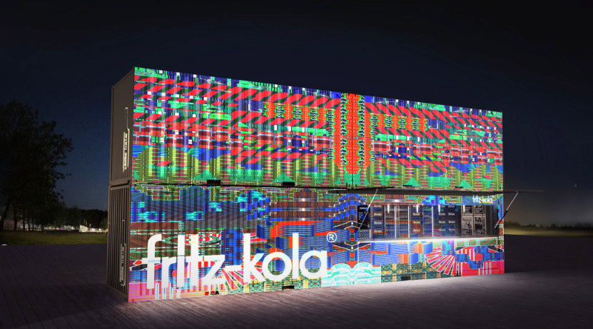 nieuw cultureel initiatief ‘fritz-kolab’ van fritz-kola versterkt de festivalervaring met kunst en creativiteit