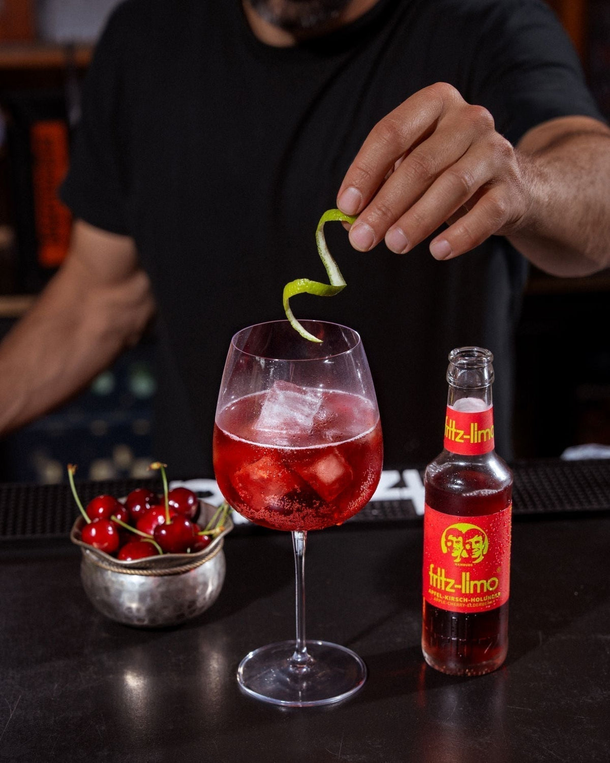 Cherry Popp Spritz