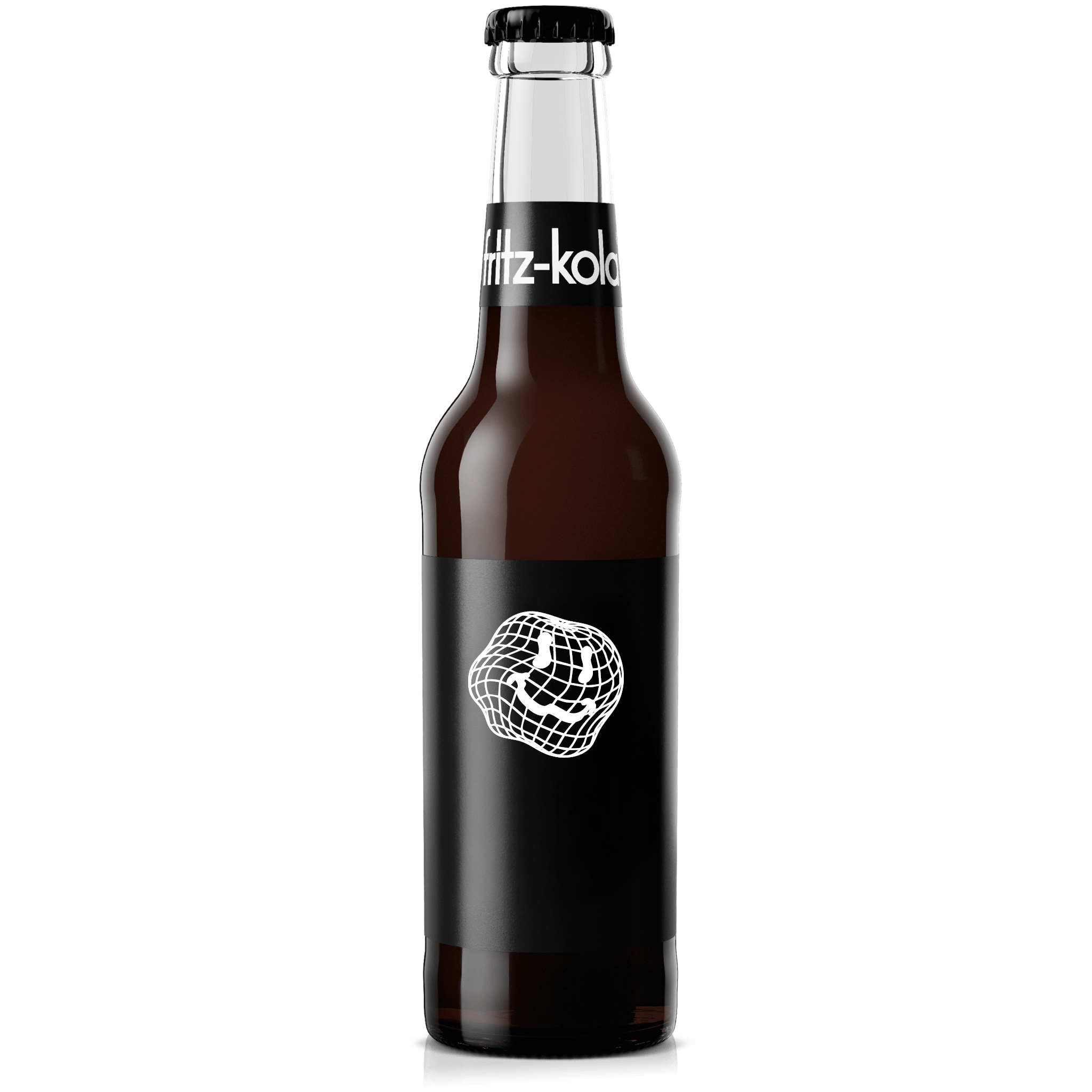 fritz-kola Vorschaubild für Personalisierung mit dem Motiv eines Smiley, welcher verzerrt wirkt