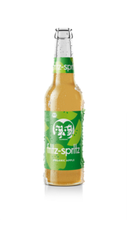 organic apple spritzer