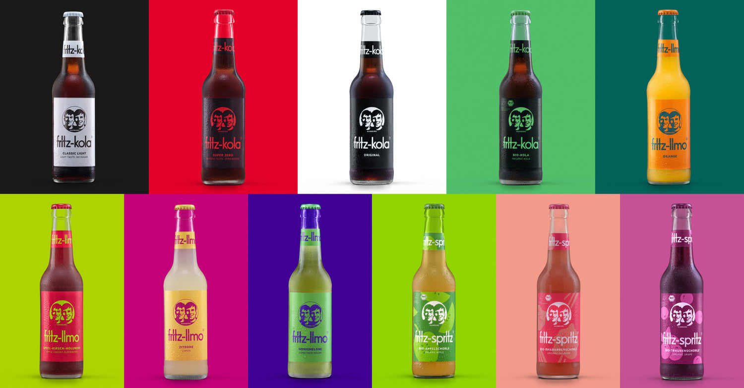 fritz-kola mischmasch: neuer look, neuer geschmack