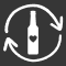 Pfandflasche Mehrweg Symbol