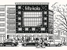 fritz-kola zieht ins herz von st. pauli.